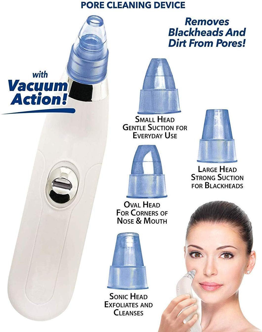 Professional Blackhead Remover Device for Clear, Smooth Skin