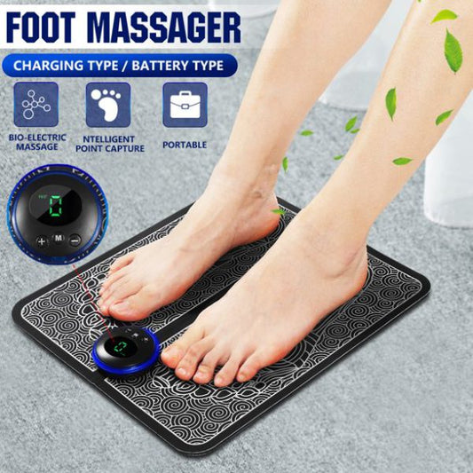 Portable Mini Foot Massager Mat for Ultimate Relaxation and Pain Relief