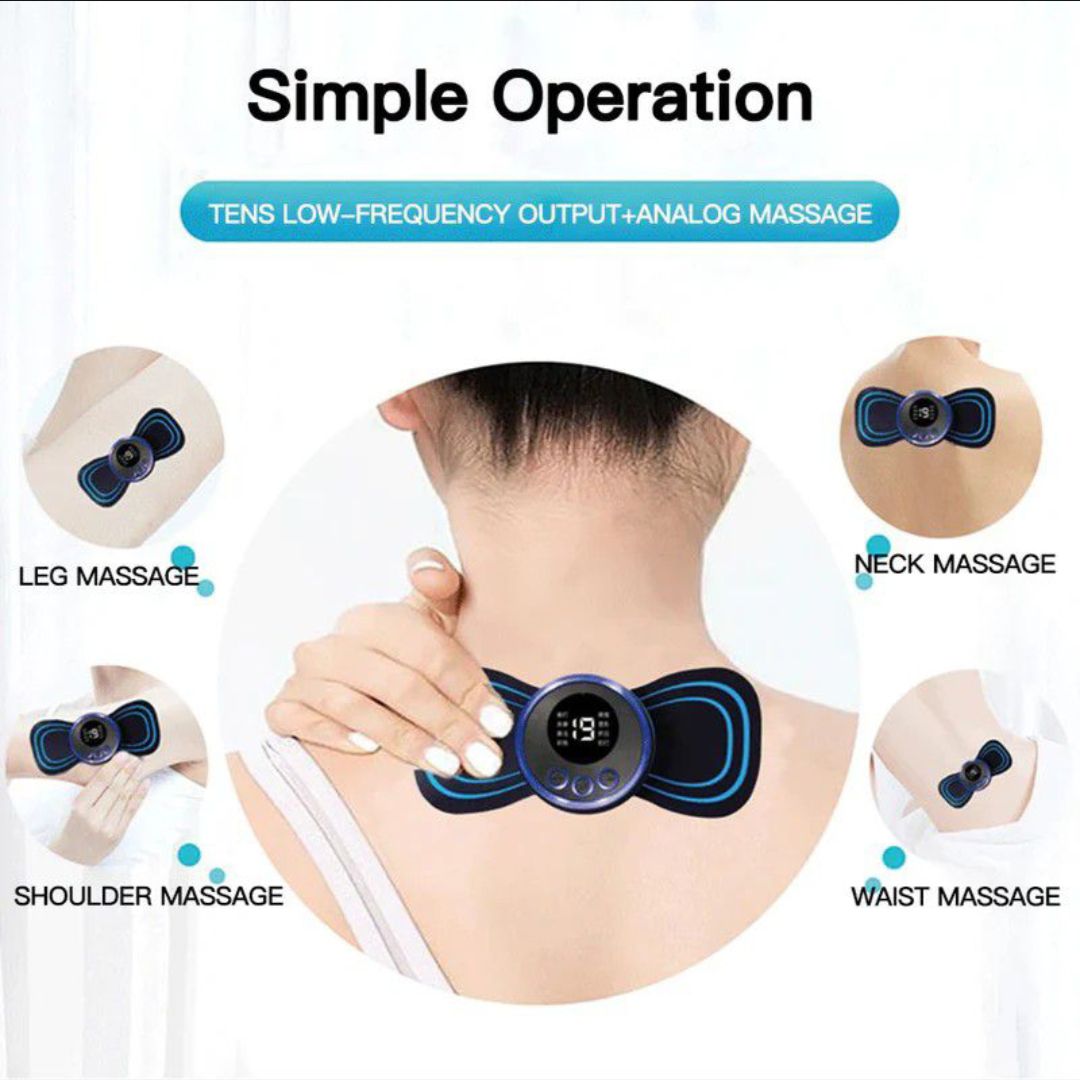 Butterfly Mini Massager for Soothing and Portable Muscle Relief